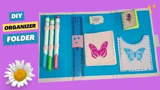 DIY FOLDER ORGANIZER Art Crafts How to make folder organizer from paper Origami