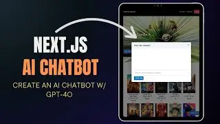 Build a Full-Stack AI Chatbot w/ GPT-4o, Next.js 14 & Material UI