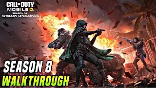 Season 8 Walkthrough Cod Mobile | CODM Shadow Operatives Upcoming Contents