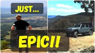 4WDing to the most incredible lookout in the Hunter Valley Wine Country.