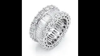 Diamond Anniversary Bands for Women