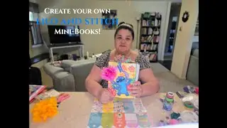 DIY Mini-Book: Lilo & Stitch Movie Characters: Fun Craft for Fans! #liloandstitch2025 #scrapbooking