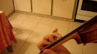 Fiddle Tutorial. The cut