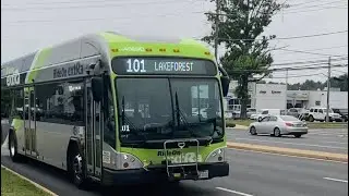 MCDOT Ride On Extra 2017 Gillig Low Floor Advantage BRT Plus 44069D On Route 101