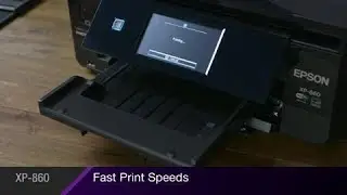 Epson Expression Photo XP-860 | Take the Tour of the Small-in-One All-in-One Printer