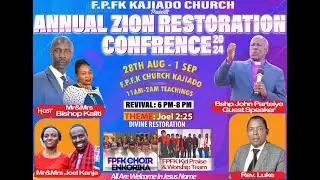 Annual Zion Restoration Conference 2024