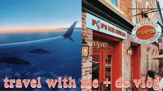 WASHINGTON, DC: travel with me + 5 day dc, and nyc trip | EF