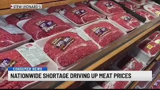 Nationwide shortage driving up meat prices