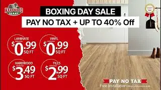 NO TAX on Flooring &mdash; Limited Time Only!- Hardwood Giant