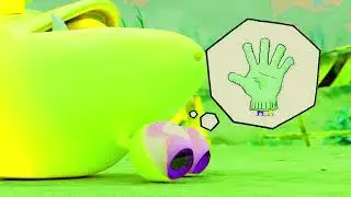 Pikmin catching hand to crazy frog to my eye is Pikmin#inspired#privous