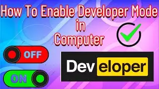 How To Enable Developer Mode in Windows 11 #developer #computer #smarttech