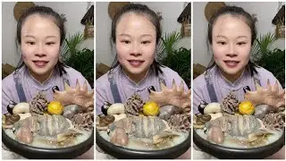 Susu Yummy Spicy Food Mukbang 😋 Eating Pickled Lime Chicken Soup 🍲 & Spicy Hot Pot Malatang #asmr 