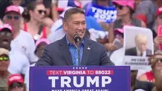 Former President Donald Trump campaigns in Virginia following 2024 presidential debate
