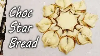 How to Make Nutella Chocolate Star Bread - Christmas Treat