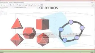 TUTORIAL SOBRE O GEOGEBRA 5.0 - GEOMETRIA ESPACIAL: POLIEDROS.