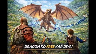 Dragon Ko Aakhir Free Kar Diya | God of War Hindi Gameplay