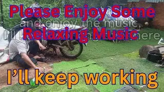 Relaxing Music &ndash; Motorcycle Chain & Sprocket Replacement at Home