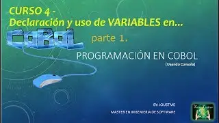 COBOL CURSO 4 - Variables en cobol P1