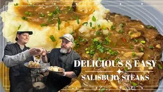 Salisbury Steak & Mashed Potatoes!