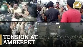 Tension prevails at Amberpet after two groups clash over Masjid land &ndash; Raja Singh arrested