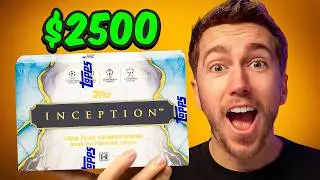 I Opened 4 Topps Inception Boxes Worth $2500!