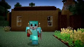 Питер играет в Minecraft HARDCORE (часть 18) Taiga Bay (Bedrock)