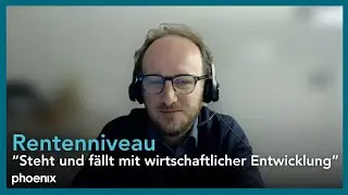Johannes Geyer (Rentenexperte DIW) zur Rentenreform der Bundesregierung | 14.10.2025