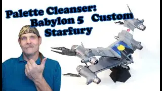 Mal's One-shot: Babylon 5 Starfury space fighter