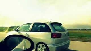 Seat Leon 250hp vs Ibiza TDI 160HP :) FullHD, www.dp-race.com