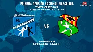 T23/24 J2 PRIMERA NACIONAL | CBM CANTERA SUR - KH-7 BM GRANOLLERS B | 📅 24/09/2023 🕣 12:00H