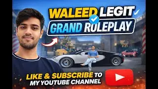 🚔 POLICE VS GANG WAR 😳 | GRAND RP HINDI | WALEED LEGIT