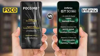 Poco M8 5G vs Infinix GT 30 5G || Full Comparison 