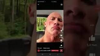 #The rock #RESPECT#😱😱😱