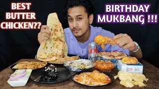 BUTTER CHICKEN, MALAI CHAAP, PANEER BHURJI, BUTTER NAAN, PIZZA, TRUFFLE CAKE, ZINGY PARCEL, COKE.