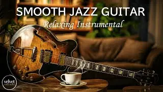 Smooth Jazz Guitar Music - Dreamy Winter Echoes for Calm Moments