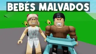 24 HORAS SIENDO BEBÉS MALVADOS EN BROOKHAVEN ROBLOX