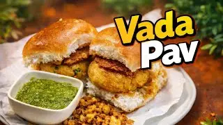 Vada Pav Recipe | Mumbai Street Style  Vada Pav at Home