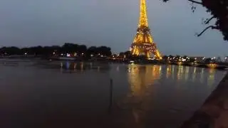 Paris crue de la seine 4 juin 2016