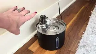 Amazon Canada - Cat Water Fountain Stainless Steel 2.4L Automatic  Drinking Fountain #amazonfinds