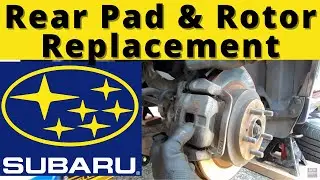 Subaru Rear Brake Pad, Rotor & Caliper Replacement