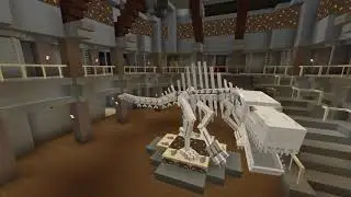 Minecraft Jurassic World: Restored Visitor Center Showcase