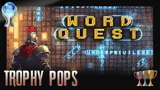 Word Quest 🏆 Trophy List Pop log + Platinum PS5/PS4