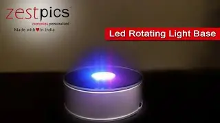 Led Rotating Light Base | Zestpics