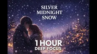 Perfect Deep Work Focus &ndash; SILVER MIDNIGHT SNOW |  Gentle Romantic Music for Study & Relaxation