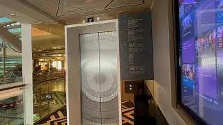 Kone elevator onboard the Genting Dream cruise ship (VIP)