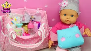 Preparo la PAÑALERA y el BOTIQUÍN DE EMERGENCIAS de mi Bebé NENUCO para ir de PASEO