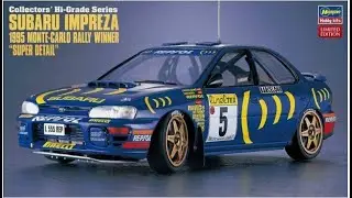 Распаковка модели Subaru Impreza 