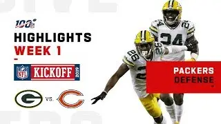 Packers Defense Stops Bears w/ 5 Sacks & 1 INT | NFL 2019 Highlights