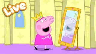 🔴 LIVE 24/7: Peppa Pig Playtime Fun! 👗🌈 | Peppa Pig's Pretend Play | FULL EPISODES