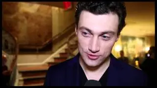 Elisabeth Moss, Jason Biggs, Bryce Pinkham on Opening Night of 